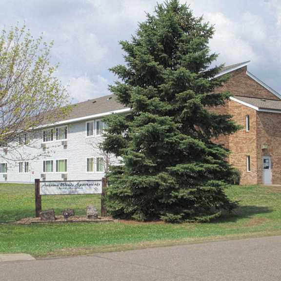 side view of building