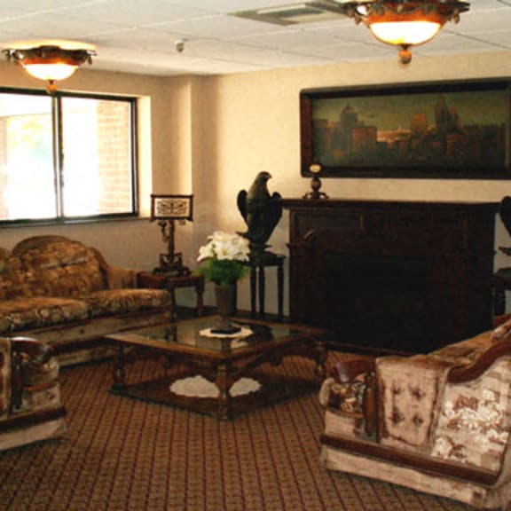 lobby area