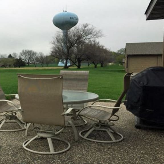 outside seating