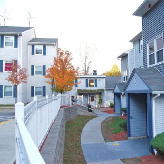 hillside village exterior 2