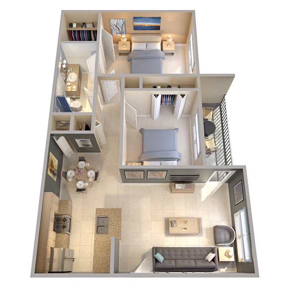 Thumbnail 1 of 2 Palms of Clearwater Floor Plan