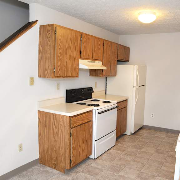 in unit kitchen
