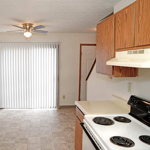 in unit kitchen