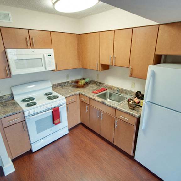 fully-equipped kitchen