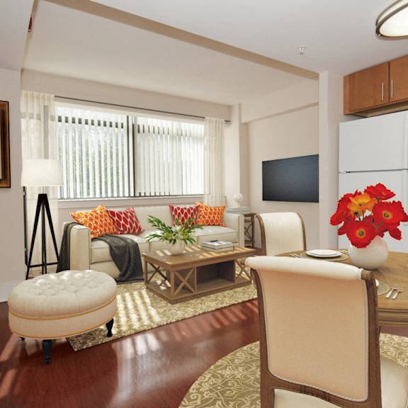 kirchen dining living space