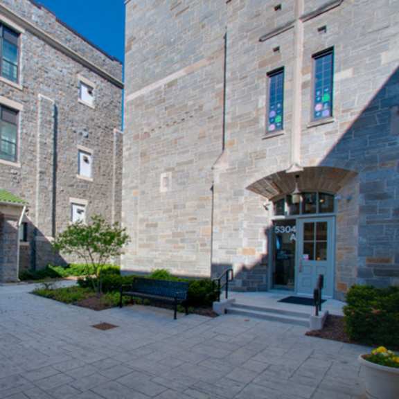 john manley house courtyard