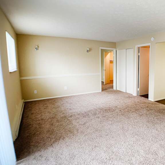 unfurnished living area  at crown station apartments, ohio, 45102