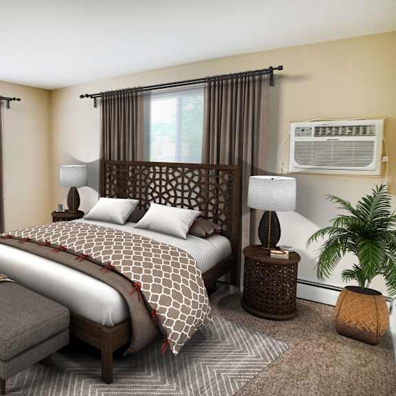 gorgeous bedroom  at barkley ridge apartments, southgate, ky, 41071