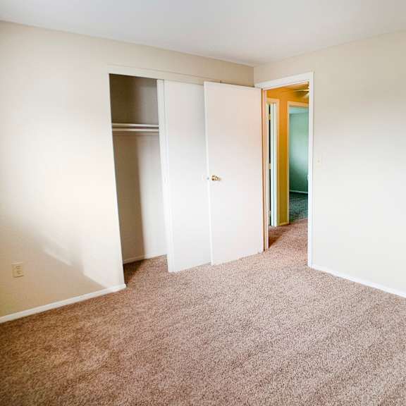 bedroom with closet at barkley ridge apartments, southgate, ky, 41071