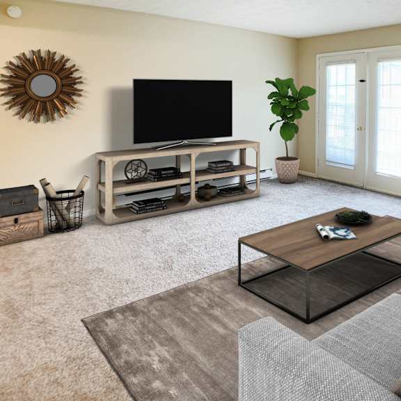 virtual living room  at concord woods apartments, ohio, 45150