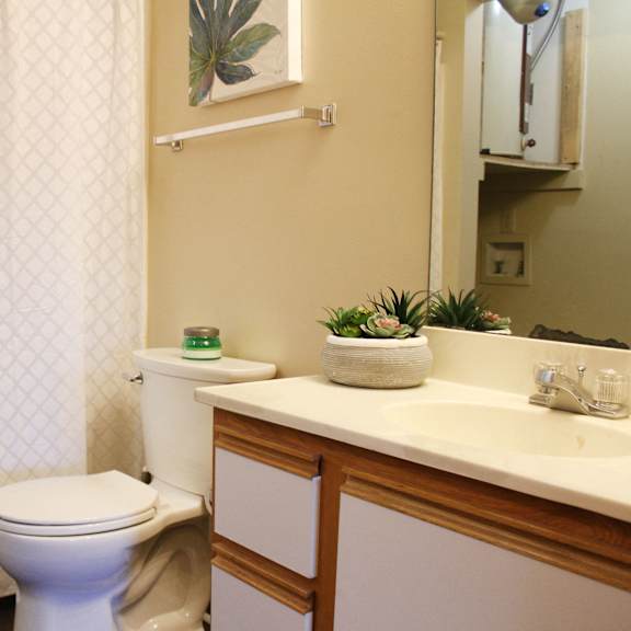 bathroom at wyndemere apartments, franklin, 45005