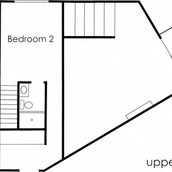 Thumbnail 1 of 17 2BR 2BA LOFT - FLOOR PLAN E - 972 HILGARD at The Hilgard, California
