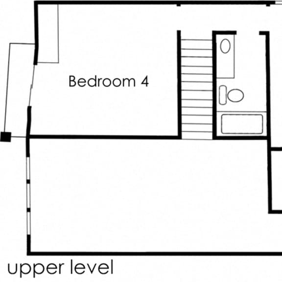 Thumbnail 1 of 2 4BR 2BA - FLOOR PLAN C - 972 HILGARD at The Hilgard, Los Angeles, CA, 90024