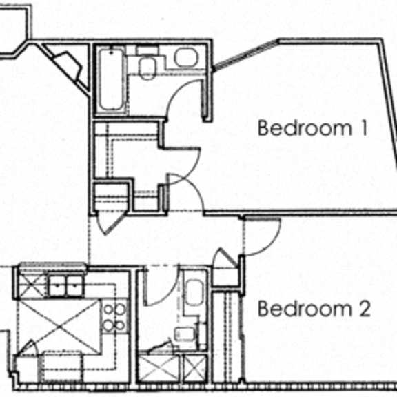 Thumbnail 1 of 11 3 Bed 3 Bath Floor Plan at Ashton Towers, California