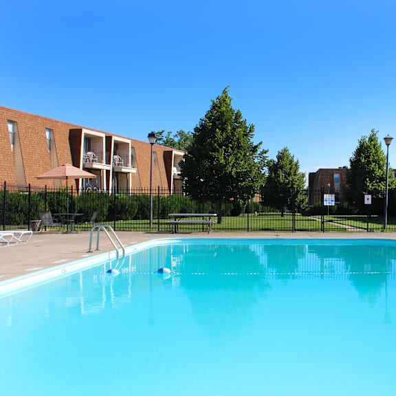 pool view at the wynds, kettering, oh
