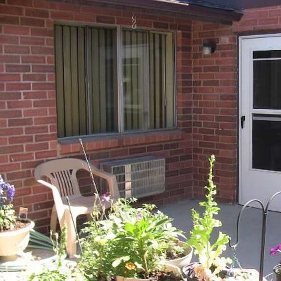 patio area