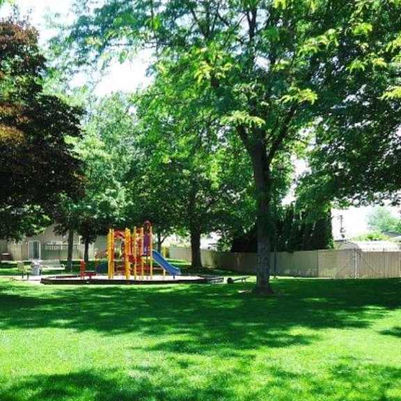 landscaping and playground equipment