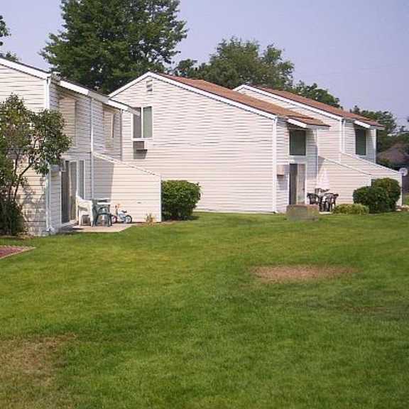 lawn and building exteriors