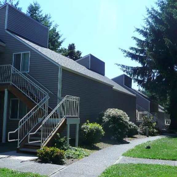 rear of building