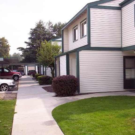 sidewalk and building