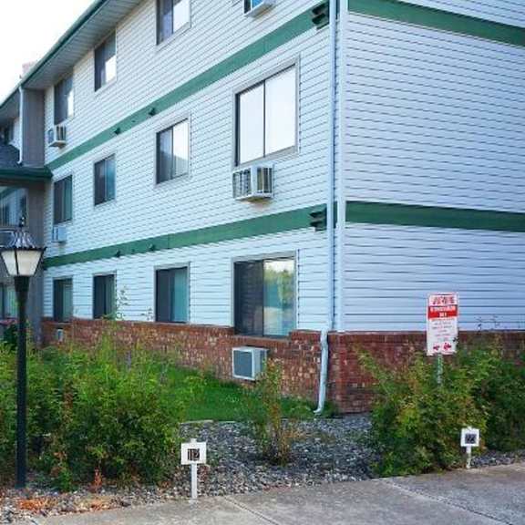landscaping at burrell street apartments