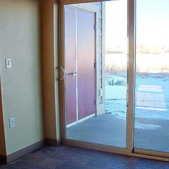 sliding glass door