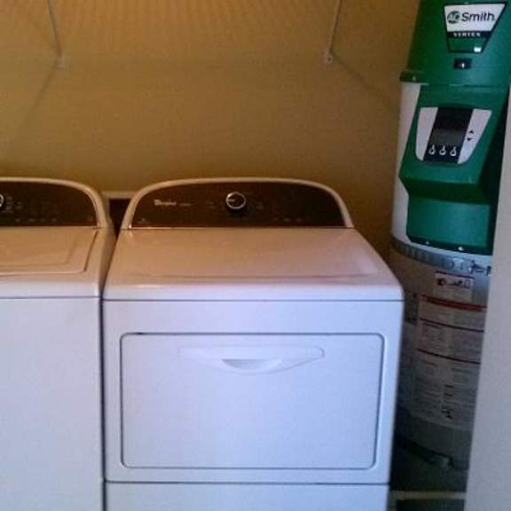washer and dryer
