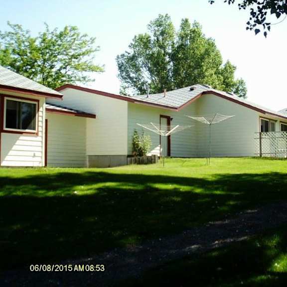 property lawn and buildings
