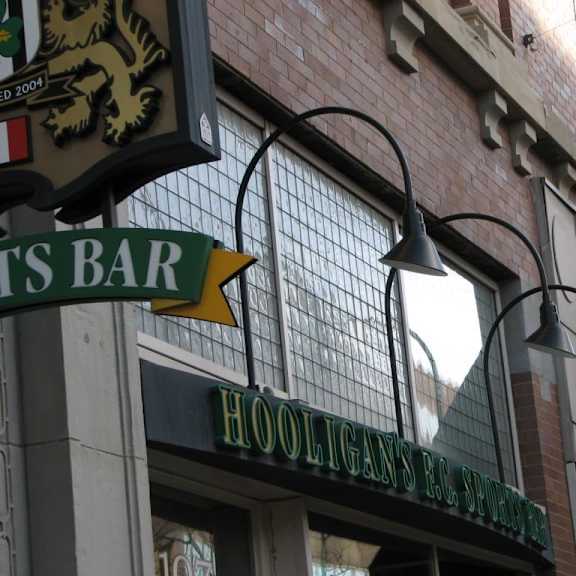 next door to hooligans