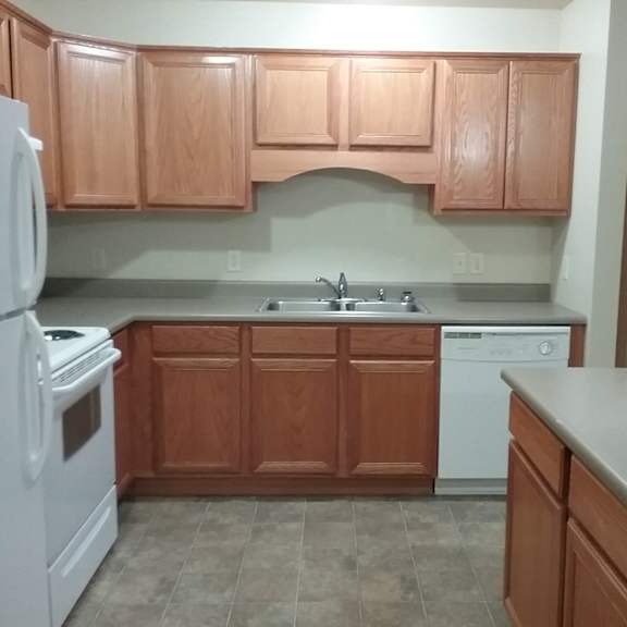 archway has lots of cupboards.