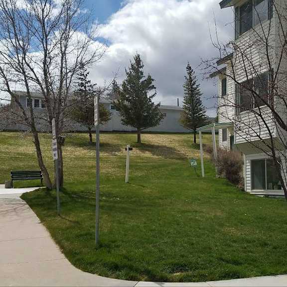 beautiful yard around emerald housing