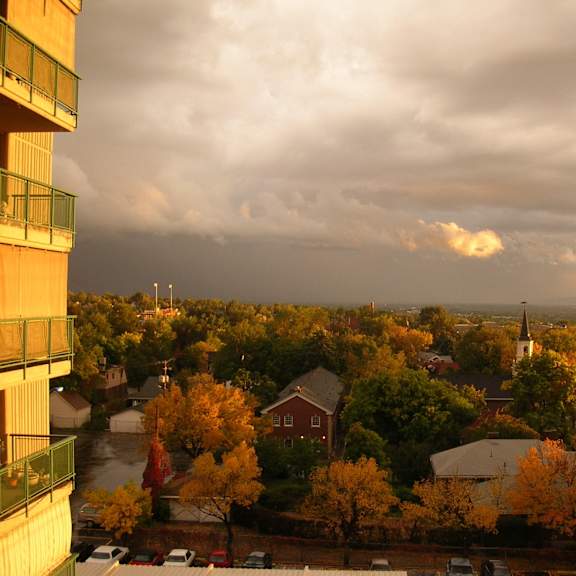 beautiful autumn view