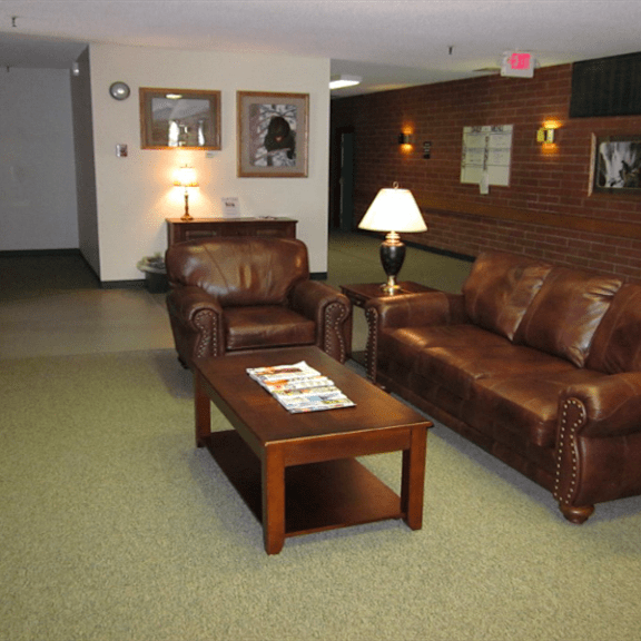 lobby area
