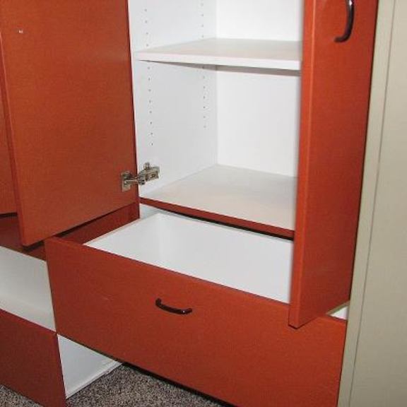 cupboards and drawers