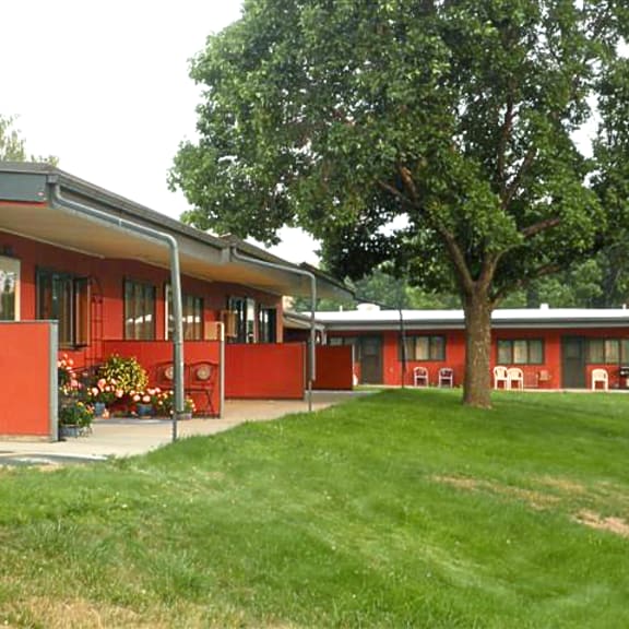 view of patios