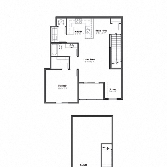 Thumbnail 2 of 2 Unit D floor plan-The Villas at Falling Waters