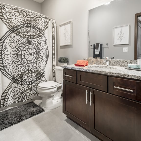 Thumbnail 12 of 13 Bathroom with bathtub at 360 at Jordan West