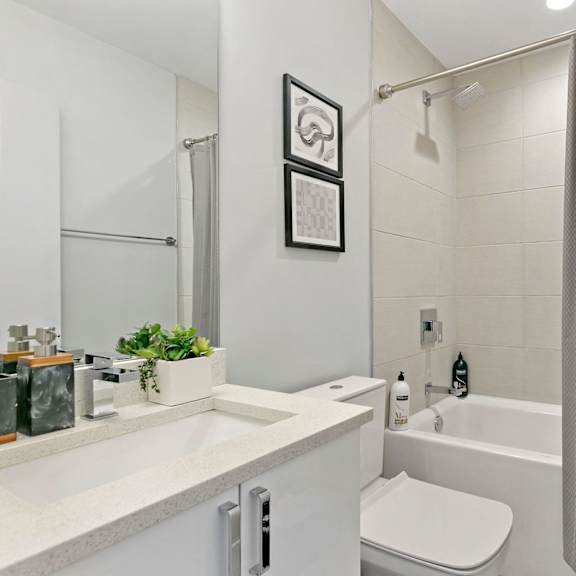 three bedroom, two bath