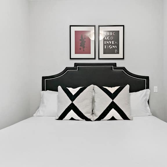 three bedroom, two bath