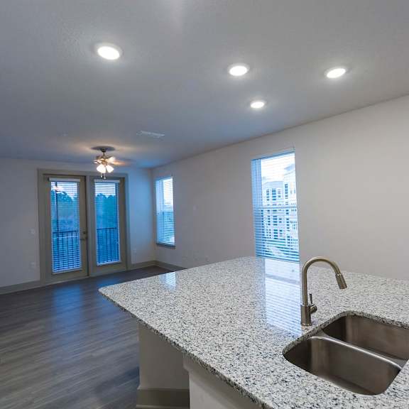 Thumbnail 3 of 8 Kitchen sinkat Ciel Luxury Apartments, Jacksonville, FL