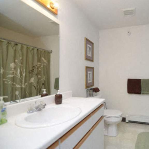 bathroom at vail estates apartments 2100 s richland creek dr, princeton, in 47670