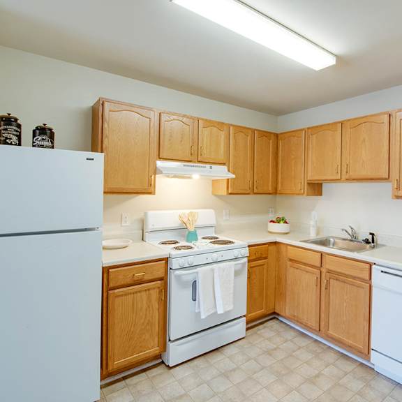 kitchen with modern appliances
