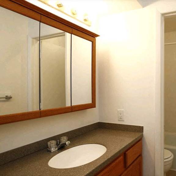 walnut creek townhomes bathroom at walnut creek townhomes, ohio, 45236