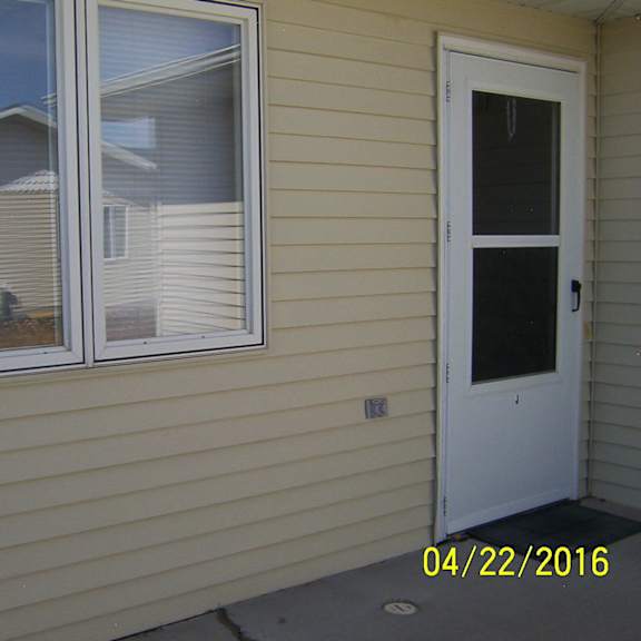 external entrance to apt
