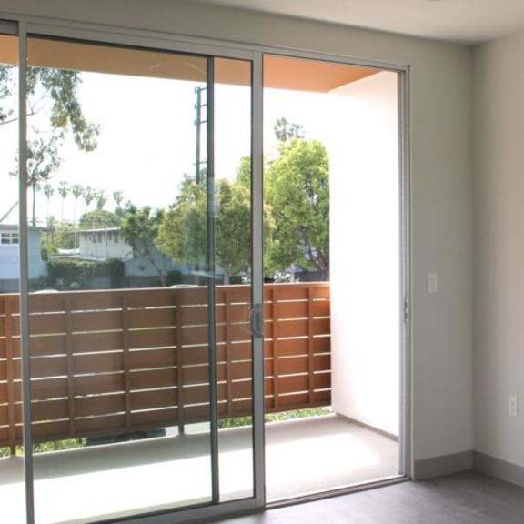 large balcony at 11755 culver boulevard, los angeles, 90066