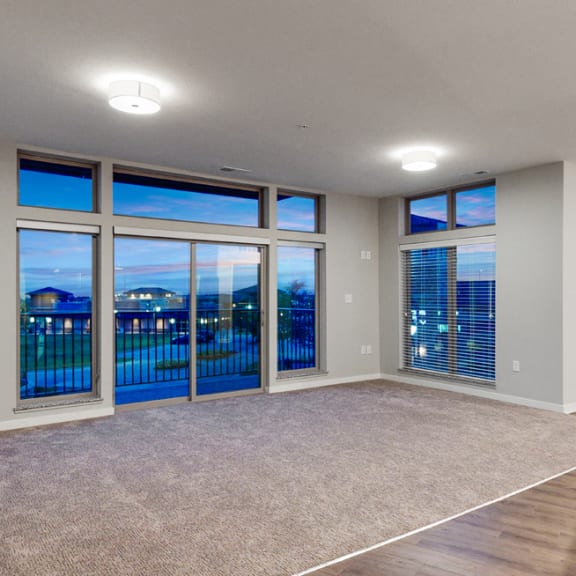 Thumbnail 8 of 28 You'll love the views in the living area from this 2 bedroom Hibiscus floor plan