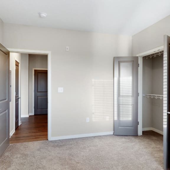 Thumbnail 12 of 19 The 2 bedroom Marigold with den floor plan features incredibly spacious closets with abundant storage.