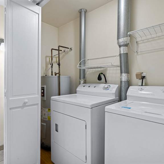laundry area