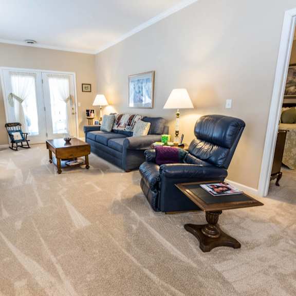 pine grove estates – living room – dining – lockport area – patio/porch - 55+ community - 24 hour emergency maintenance – ask for a tour - pet friendly