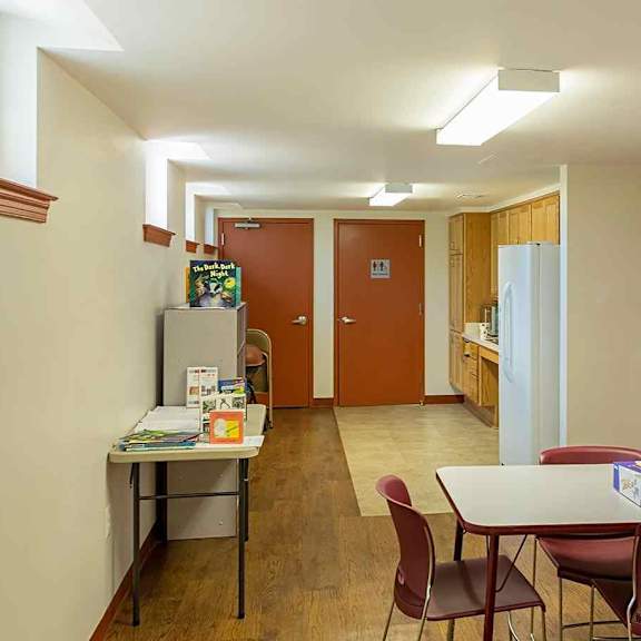 fort view apartments community room